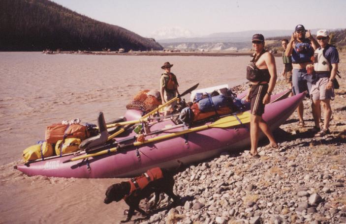 Putting in on the Copper River
